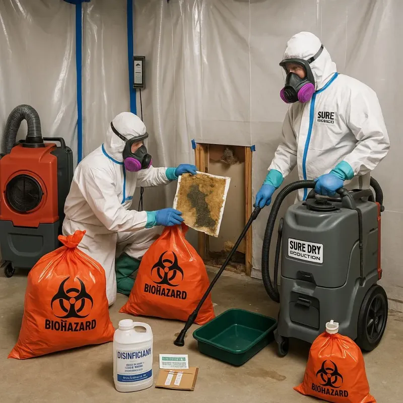 Contaminated Water Handling Protocols process in Fairfax, VA