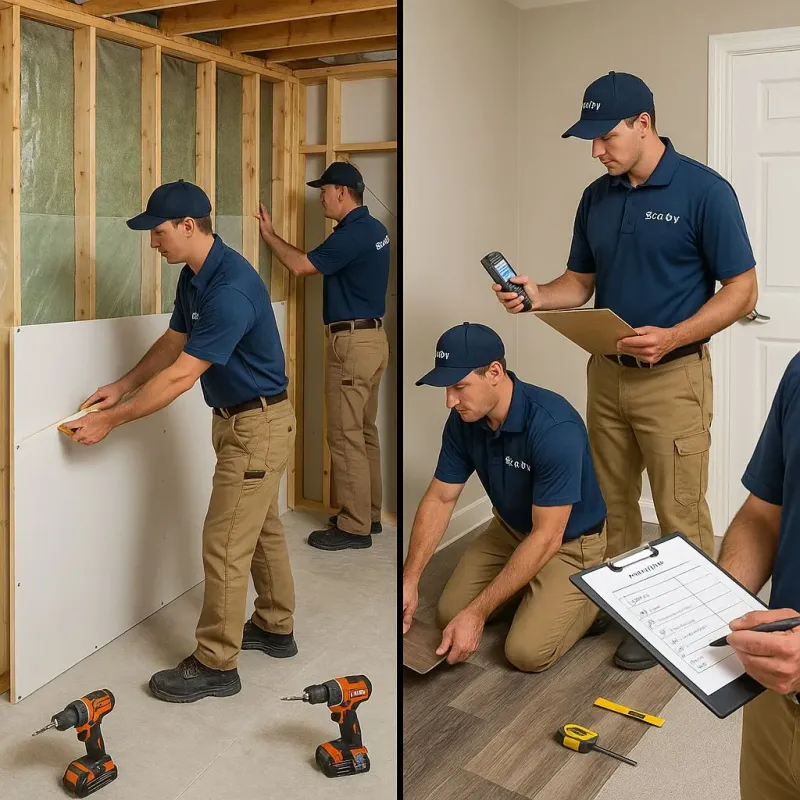 Repairs and Reconstruction process in Fairfax, VA