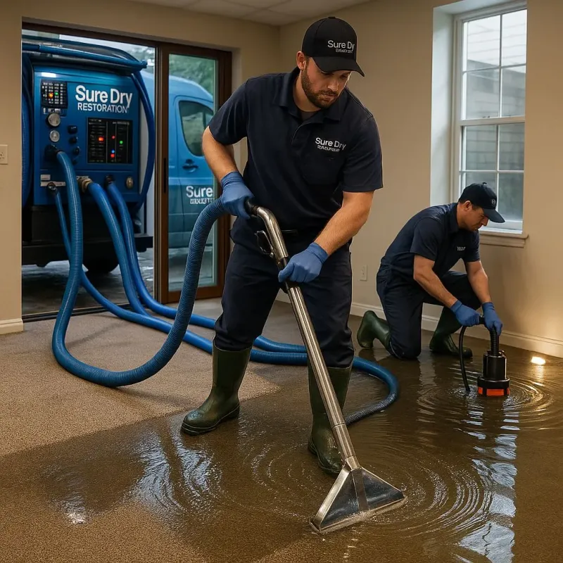 Water Extraction and Removal process in Fairfax, VA